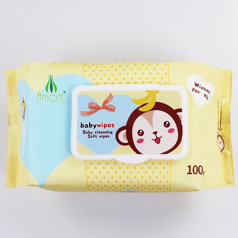 Customized Logo and Specification Soft and Gentle Biodegradable Baby Wet Wipe