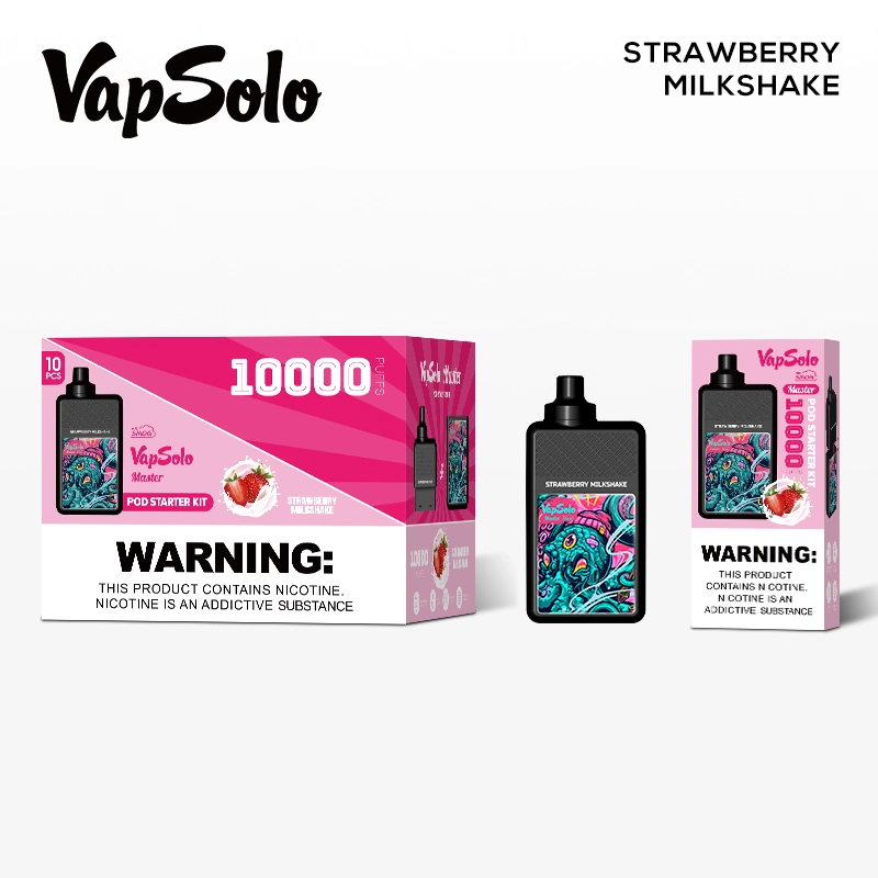 Vapsolo E Shisha Puff 10000 Master Kit Wholesale/Supplier Oil Vape Pen Wotofo Ultra Essential Oil Vape My Shisha