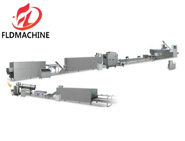 Corn Flakes Extruder Machine/Cereal Snacks Food Plant/Choco Ball Production Line