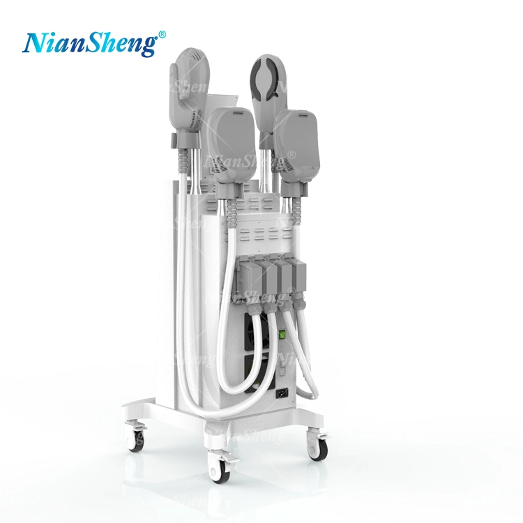 Niansheng Body Sculpt machine vertical électromagnétique avec 4 poignées EMS+RF