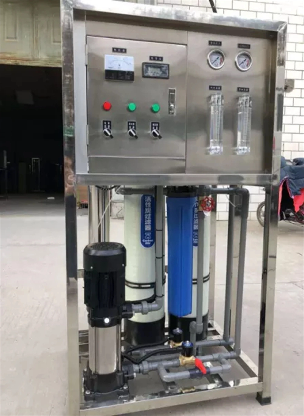 New Technology Waste Water Treatment Plant Reverse Osmosis Water Treatment System for Pure Water Low Price High quality/High cost performance  Raw Water Treatment Machine Purification