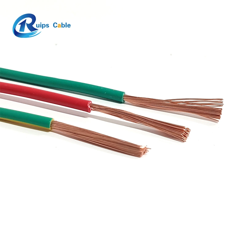 BS 6231 UL1015 CSA 22.2 Flexible PVC Insulated H05V-K/H07V-K1.5mm 2.5mm 4mm 6mm 10mm Single Core Copper House Wire Electrical Flexible Cable Building Wire