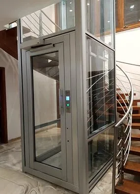 Hydraulic Vertical Wheelchair Lifts Handicap Platform Lift for Stairs Elder Disable People