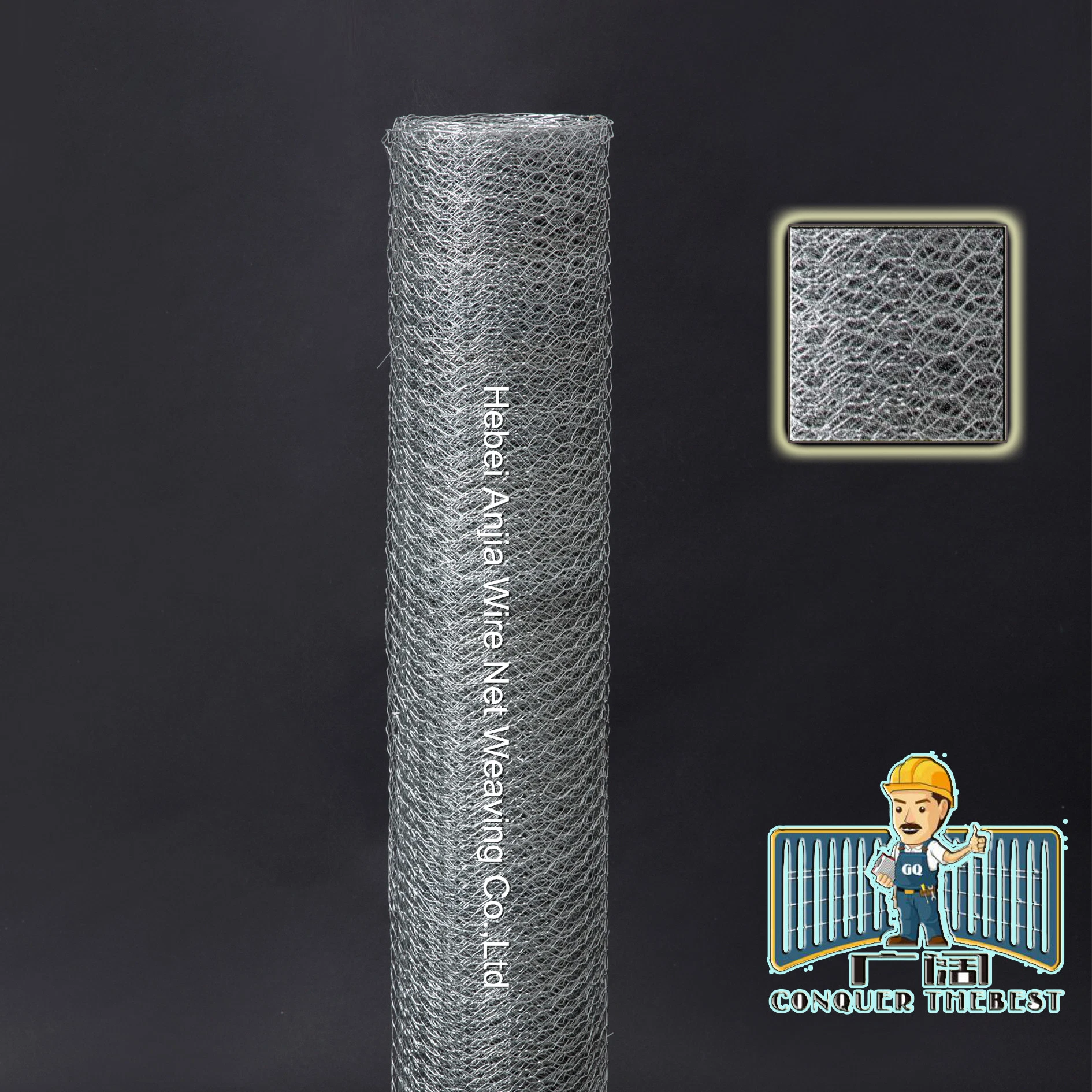 Chicken Rabbit Wire Mesh /Galvanized Hexagonal Wire Mesh