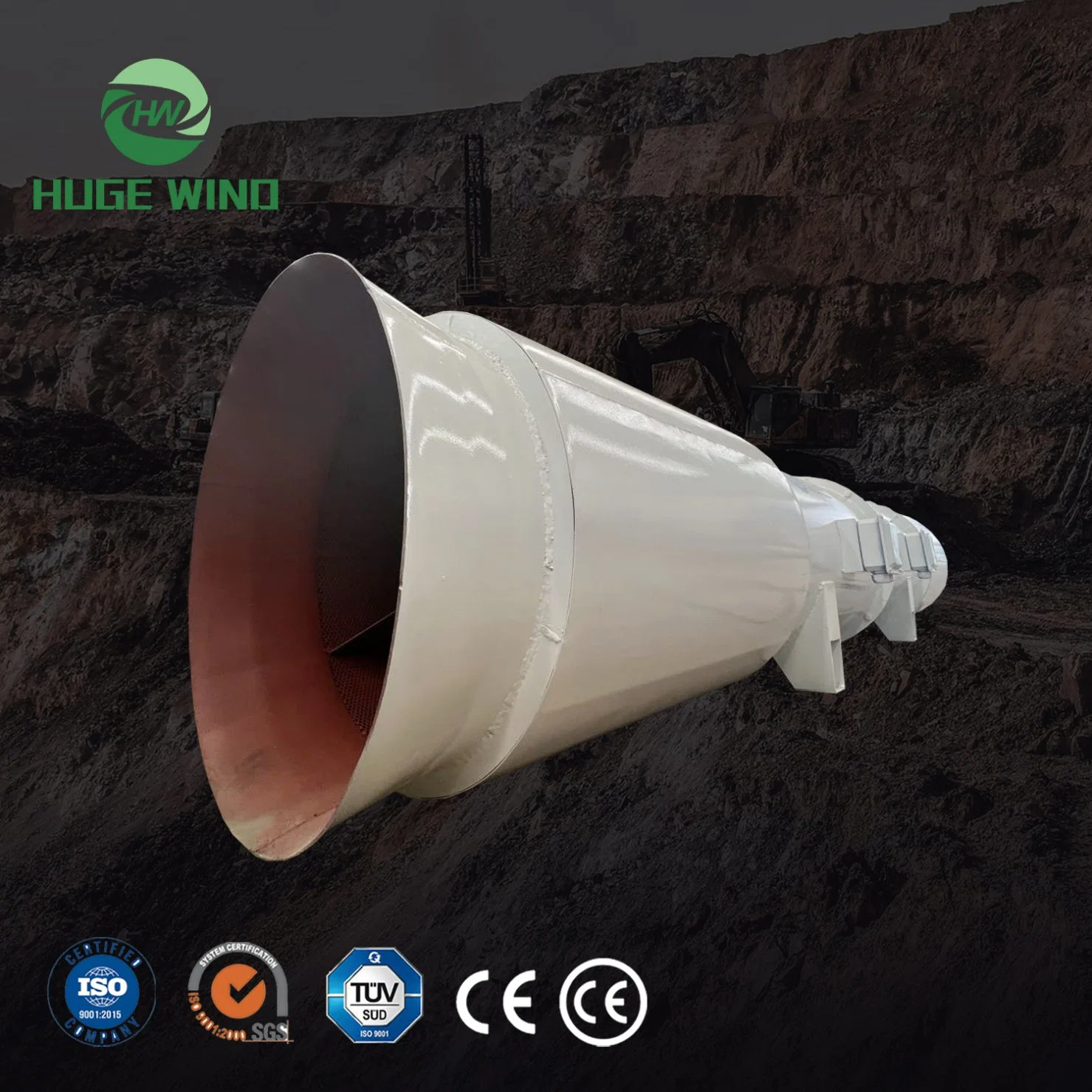 Metal Mine Mine Ventilation Axial Fan Underground Ventilation System Mining Explosion-Proof Fan Underground Mine Ventilation Blower