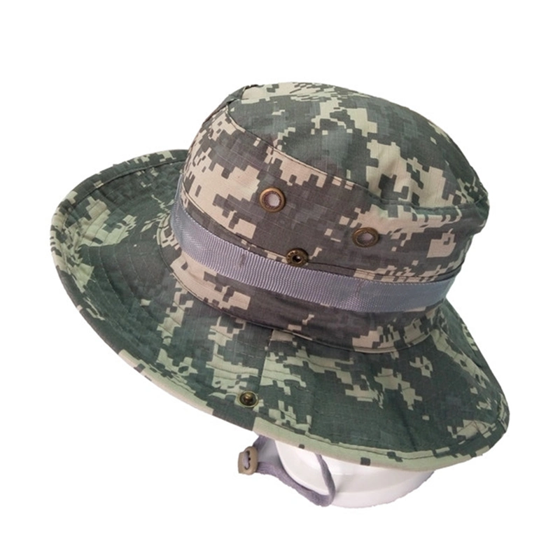 Custom Camo Multicam Fishing Bucket Hat Us Army style Tactical Cap