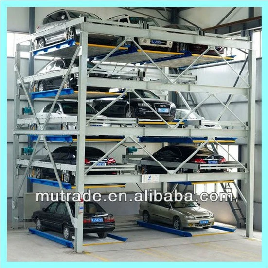 Automated Puzzle Type Steel Structure for Car Parking