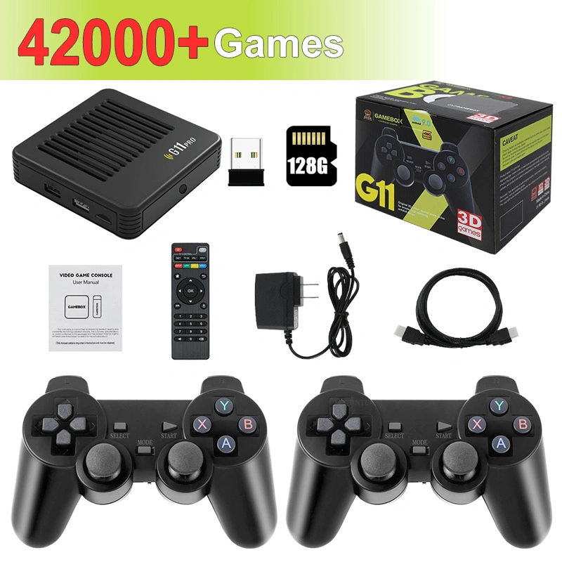 Video Game Console or Saturn/God of War G11 PRO Classic Retro Game Box for Sega/DC TV Box Super Arcade Game with WiFi