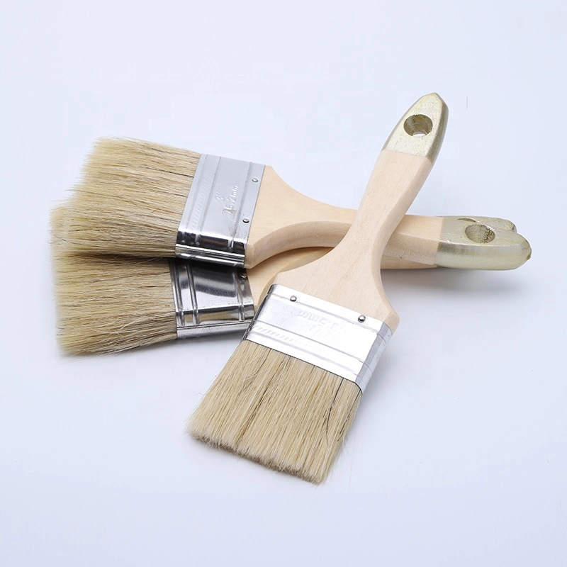 High quality/High cost performance New Cheap Paint Brush Custom Design Wooden Handle Color Paint Brush