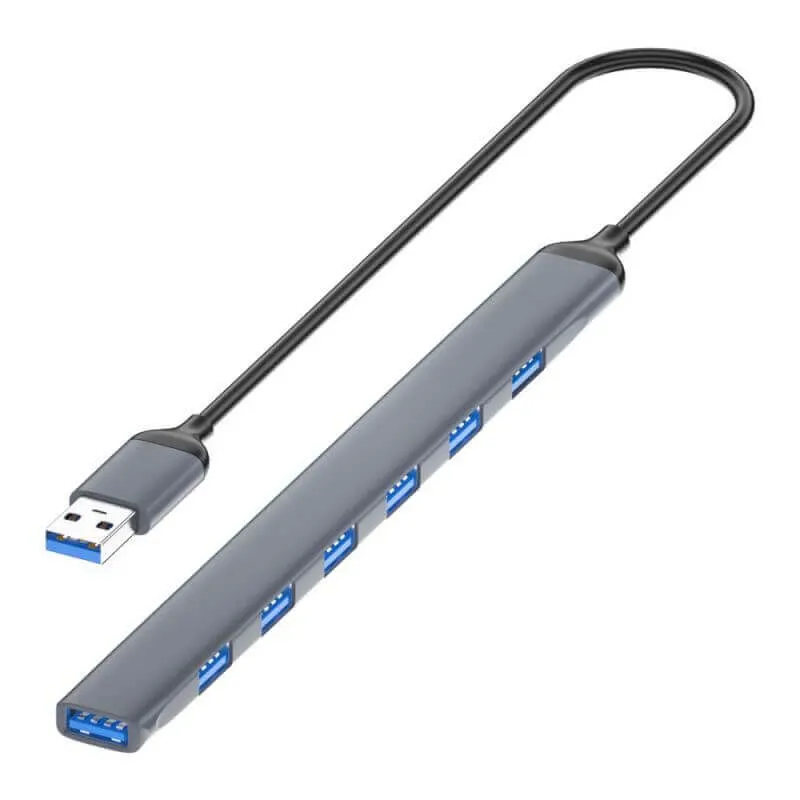 USB Hub kann Ihr Leben mit 3,0&amp;2,0 USB Splitter vereinfachen Docking Station Adapter Mit 7 Anschlüssen