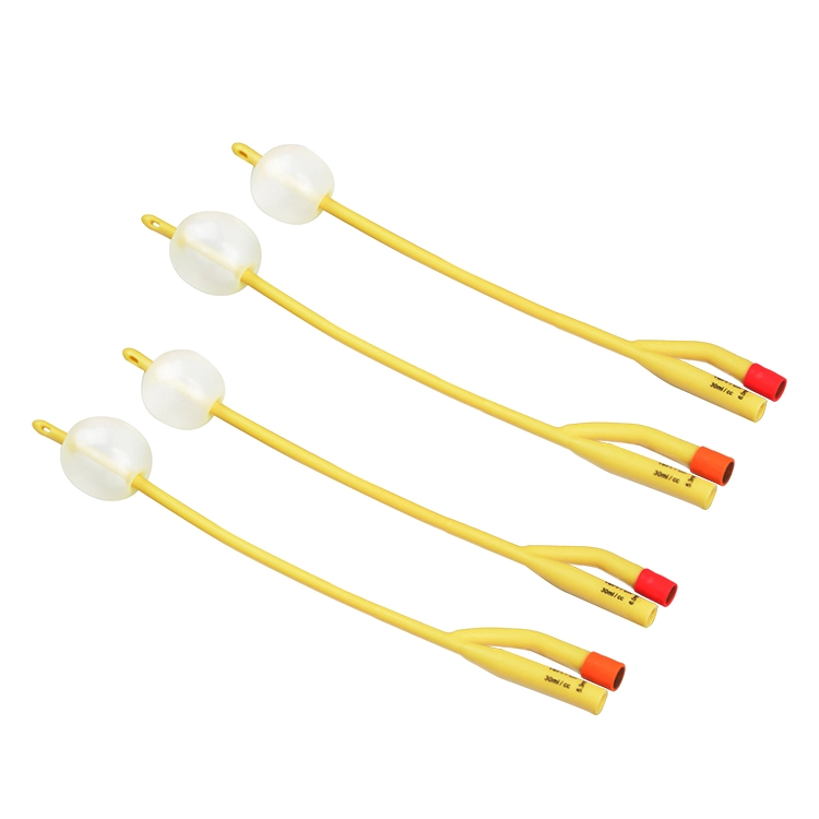 Medical 2 Way Latex Foley Catheter for Female