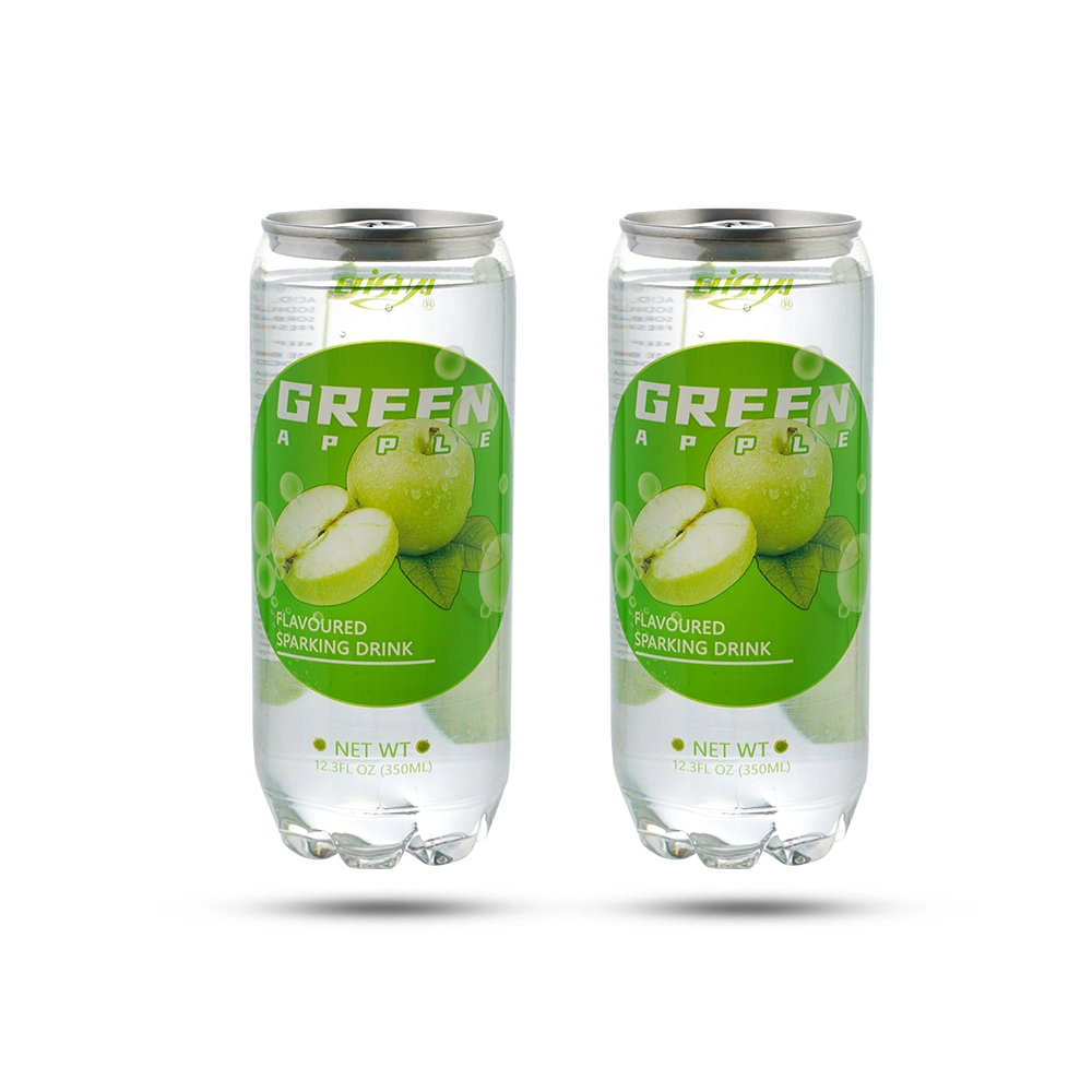 350 ml podem dar gás à água com sabor a maçã verde - Serviço OEM