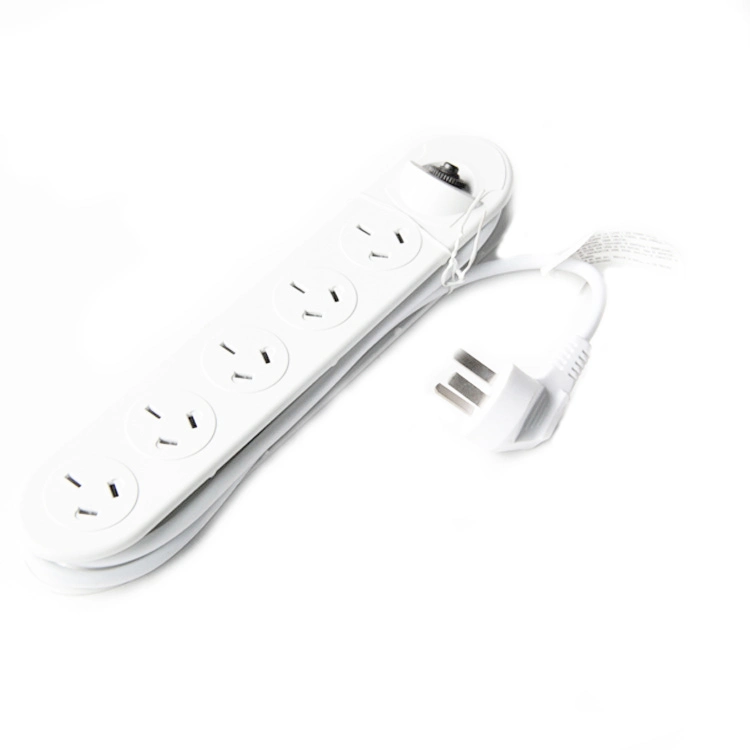 4 6 Ways Australia Plug & Sockets with SAA Approved Extension Board of Power Strip