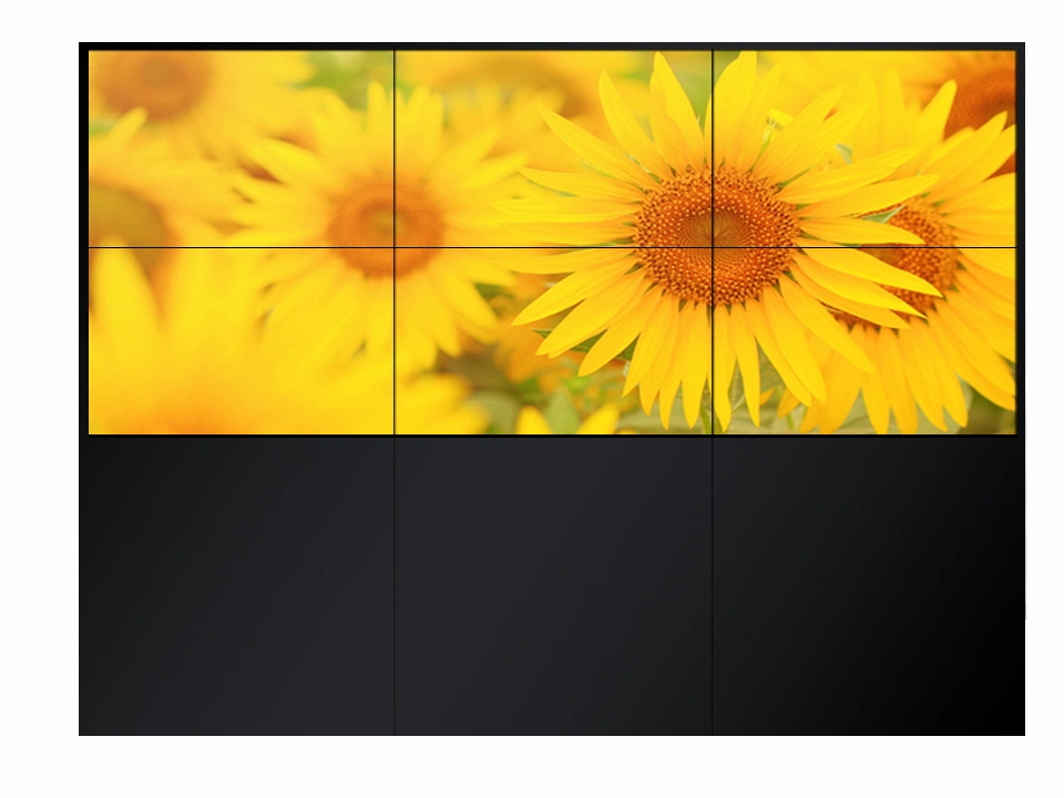 46"panneau LCD LED de remplacement de la vidéo du panneau de paroi 5,3 mm. LG TV écran LCD