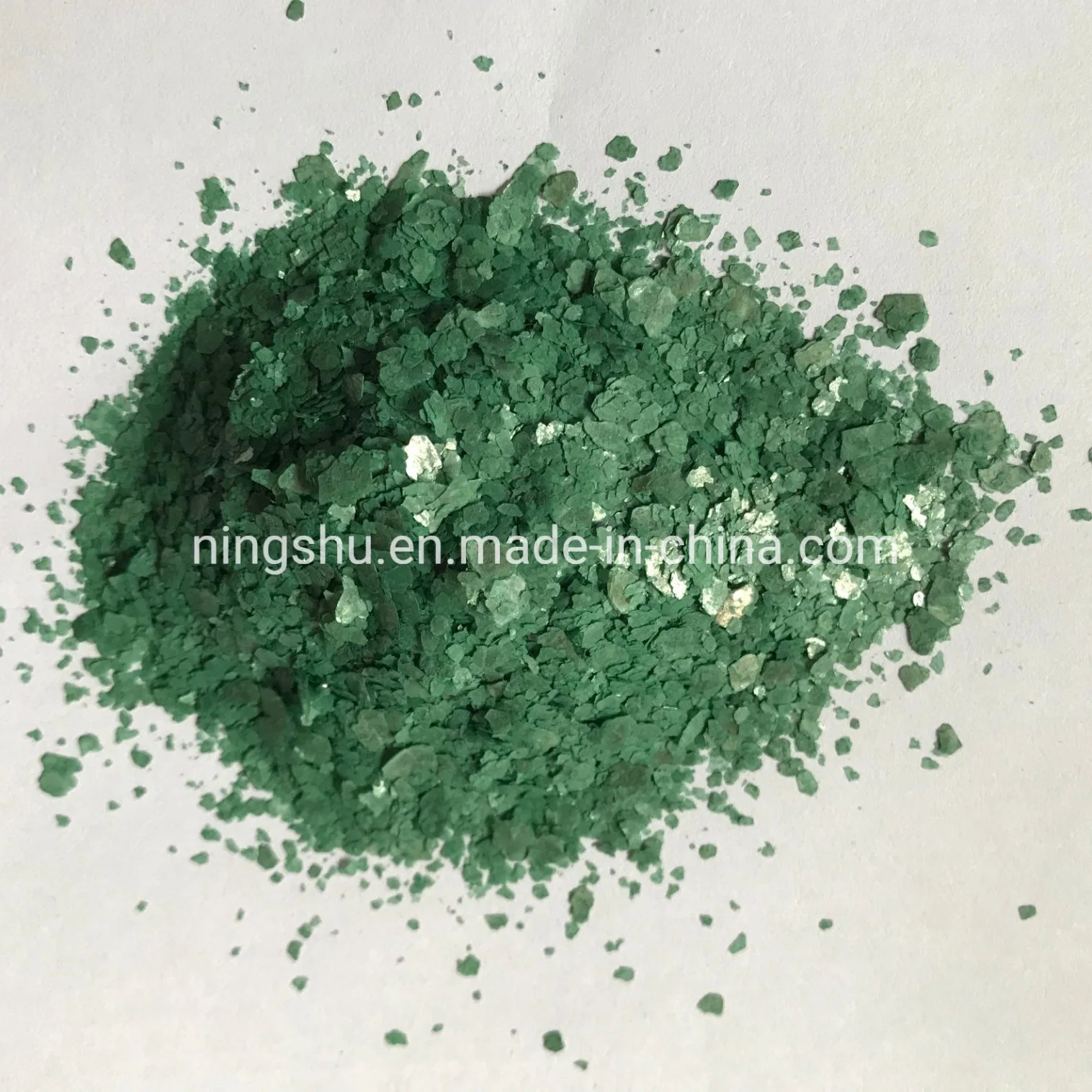 Shamrock Green Mica Flakes for Epoxy Arts, Counter Tops, Bowls, Cups