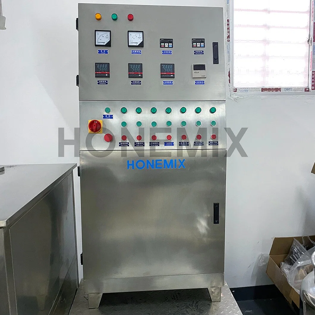 Honemix 200L Vacuum Mixer Homogenizer Machine, Food Grade Homogenizer and Mixer Cosmetic