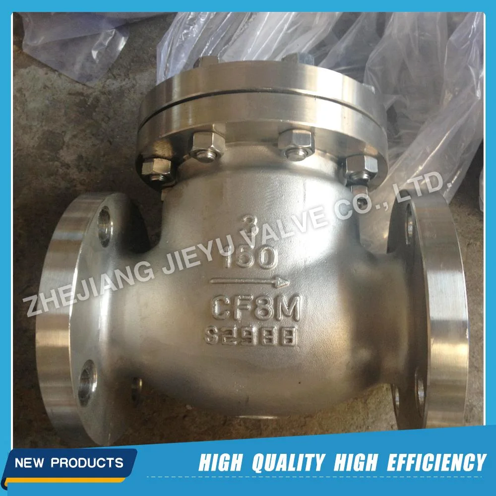 API 6D Casting Steel Wcb/Wcc/Lcb/Lcc Swing Water Check Valve