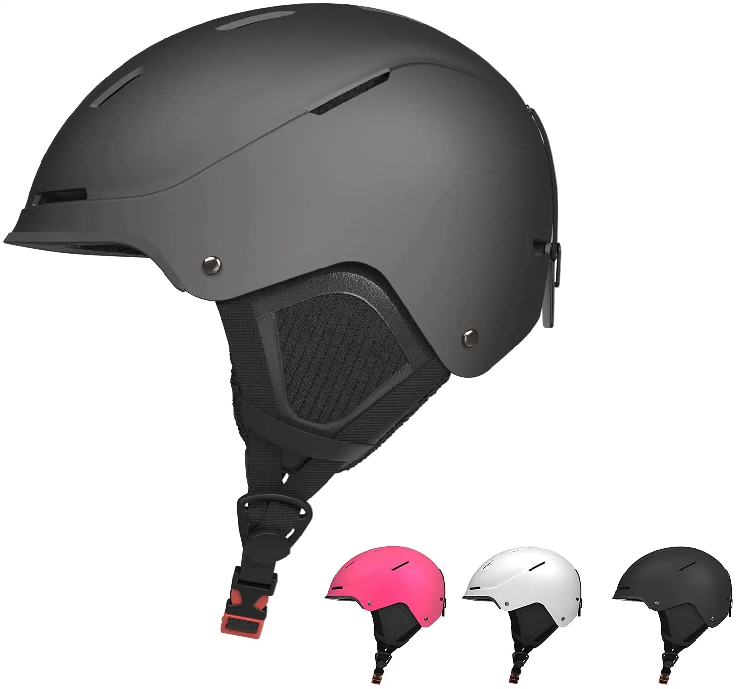 Brillenkompatible abnehmbare Liner- und Ohrpolster Ski/Schnee/Snowboard Helm für Männer Frauen Jugend