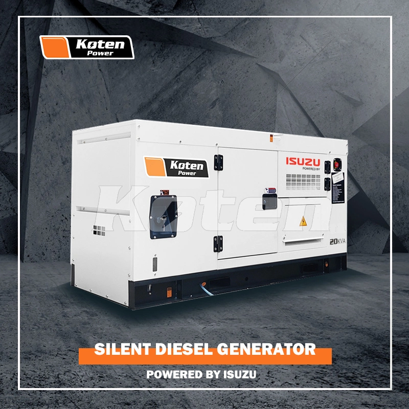 Powered by Jmc Engine Je493dB-04 16kw 20kVA Home Use Generator Silent Type