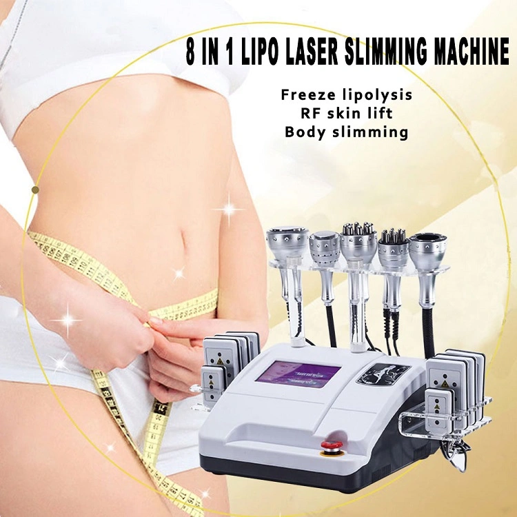 Health and Beauty Vacuum Cavitation System Fat Burner Cavitation Machine 9 in 1 Weight Loss Fat Reduction, Body Sculpt Machine