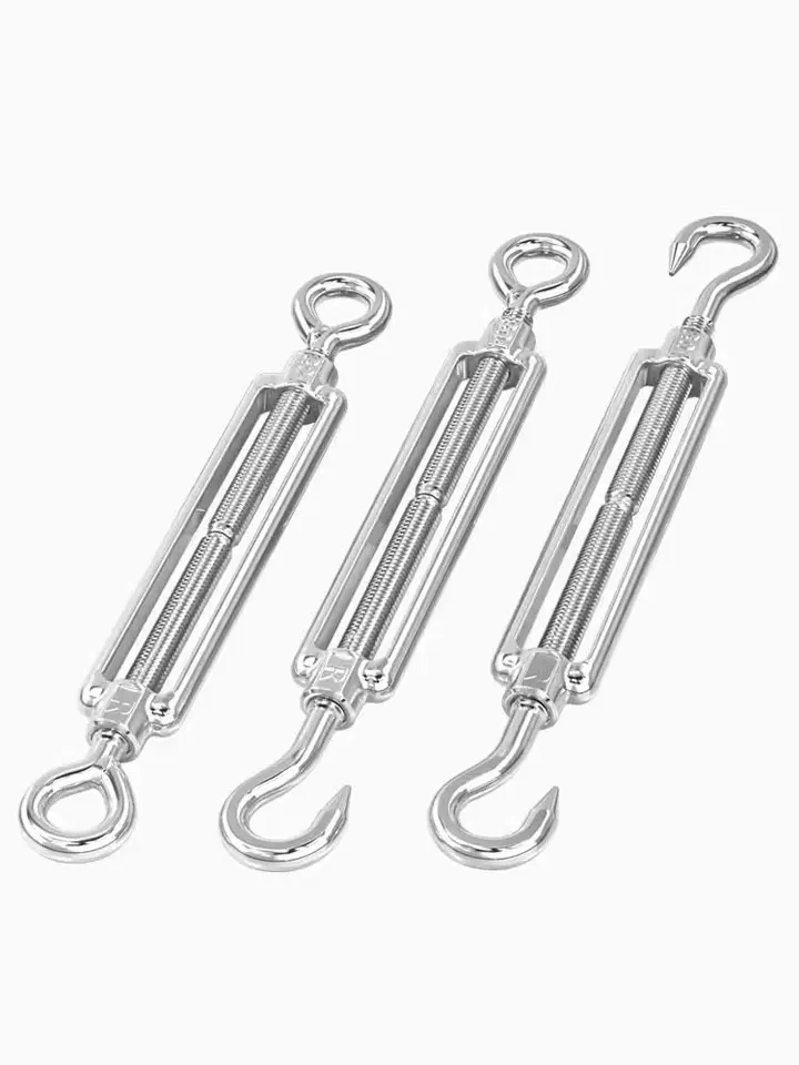 High Quality DIN1480 Stainless Steel Forged Eye Hook Turnbuckle