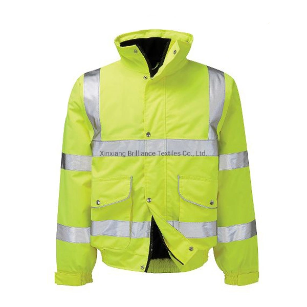 Safety Fire Retardant Jacket for Oil Field Worker with Hi Viz