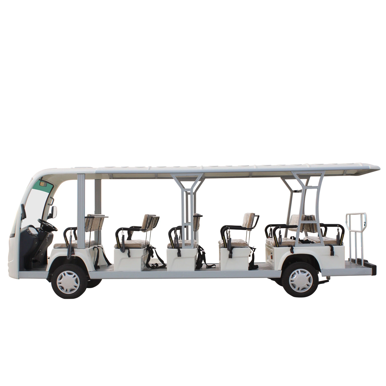 Qty/20&prime; Gp: 7units Qty/40&prime; Hq: 21units 48V Wuhuanlong 3680*1200*1850 Scooter Golf Trolleys