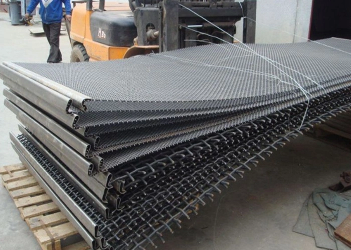 304 Stainless Steel Crimped Wire Mesh /Plain Woven Crimped Wire Mesh