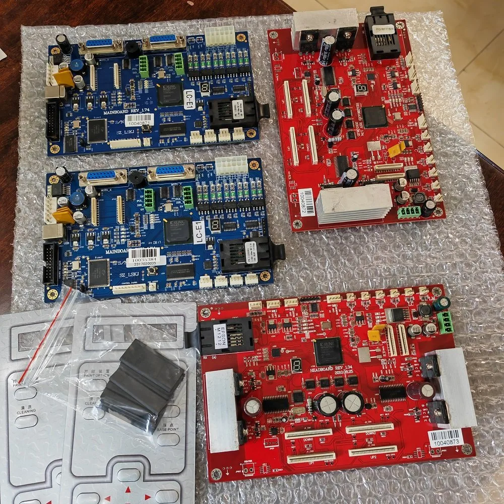 Tête d'impression universelle numérique Heb-xxx_1.39 carte du chariot de tête d'impression Jeb_EPS_R800-1_V1.38.01 tête d'impression Carte de transfert pour Galaxy UD-1812LC 2512LC 3212LC 3212ld