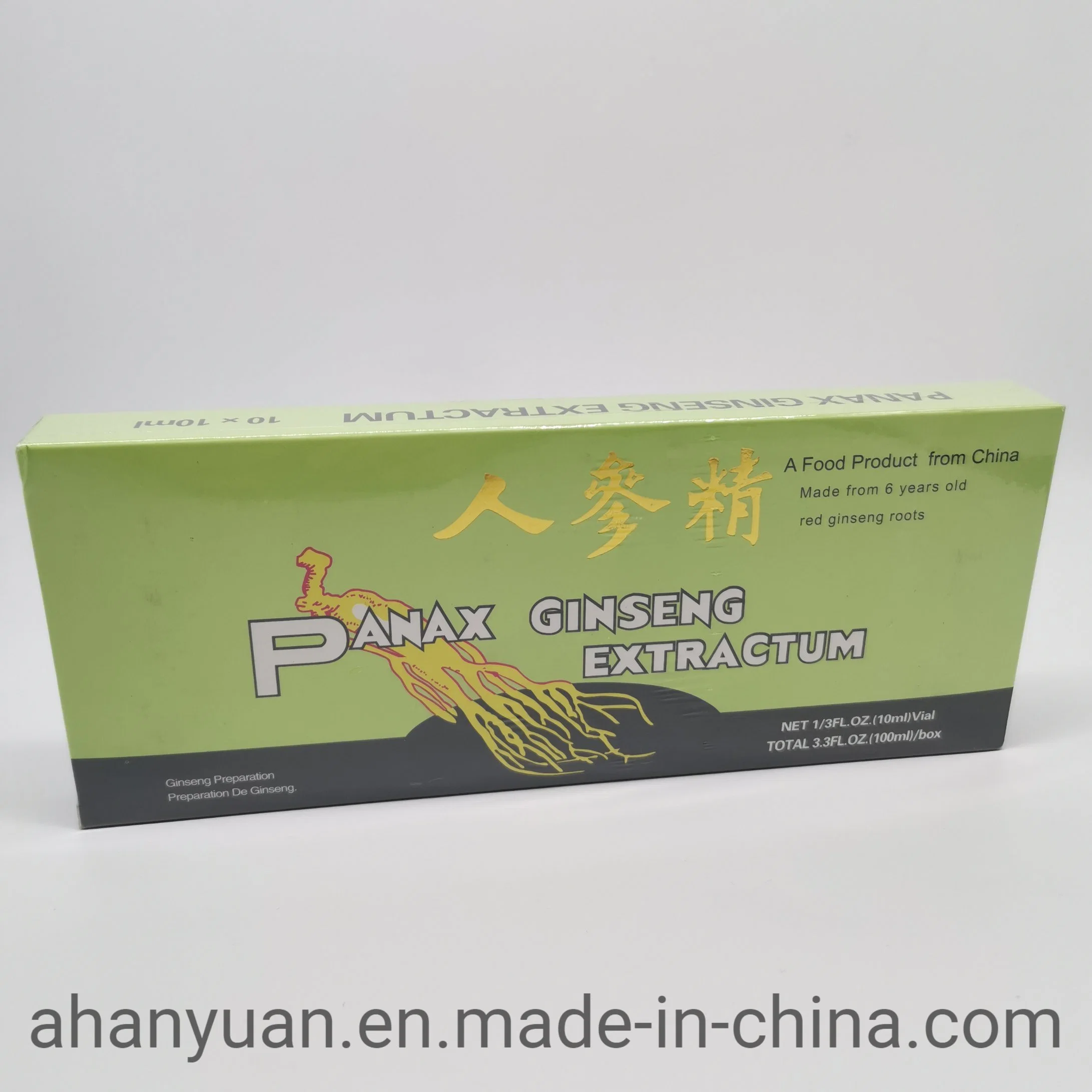 Extractum Extractum Strength Inmune System Supplement Panax Korean Líquido oral de ginseng rojo