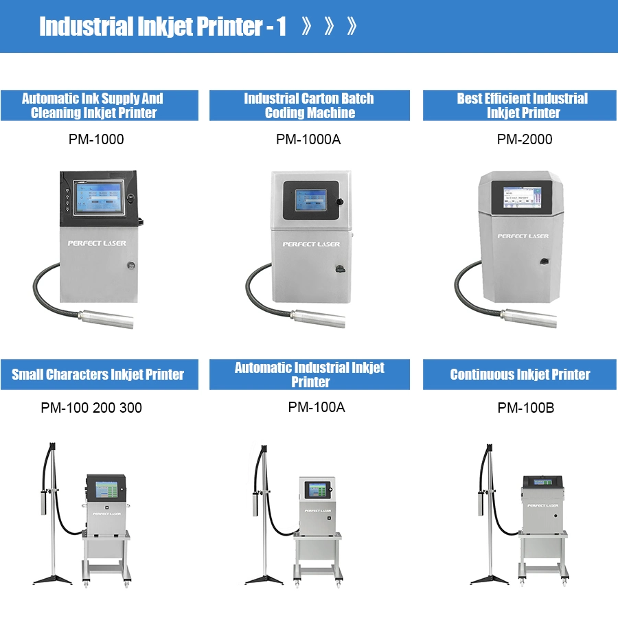 Perfect Laser-Auto Cij Digital Paper label Bottle Logo Batch Expiry Date Film Box Barcode 2D Code Industrial Inkjet Coder Printer Coding Printing Machines