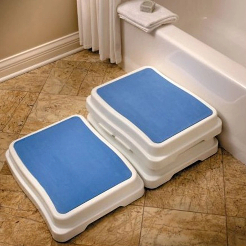 Los pasos de baño se pueden apilar con heces Non-Slip