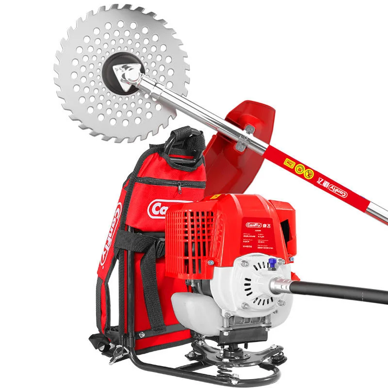 Yongkang Factory Canfly 139A Garden Trimmer Backpack Grass Cutter Machine Gasoline Brush Cutter 4 Stroke Engine