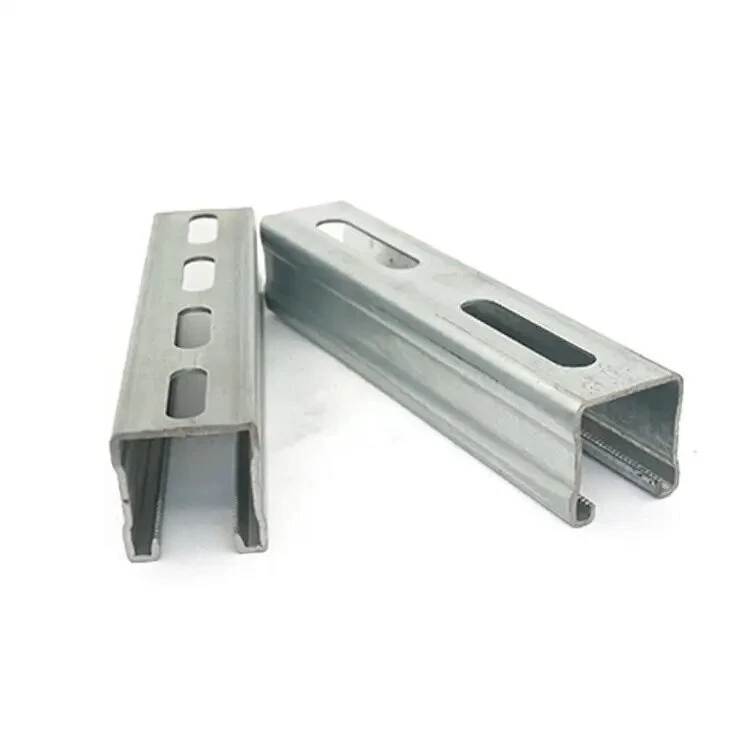 41mm X 62mm Steel Seismic Support Metal Zinc Plated Galvanization C Channel