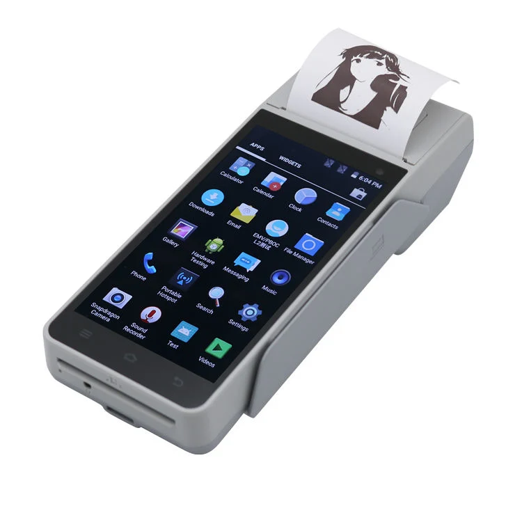 Wholesale/Supplier NFC Card Reader Handheld Android POS Terminal with Thermal Printer