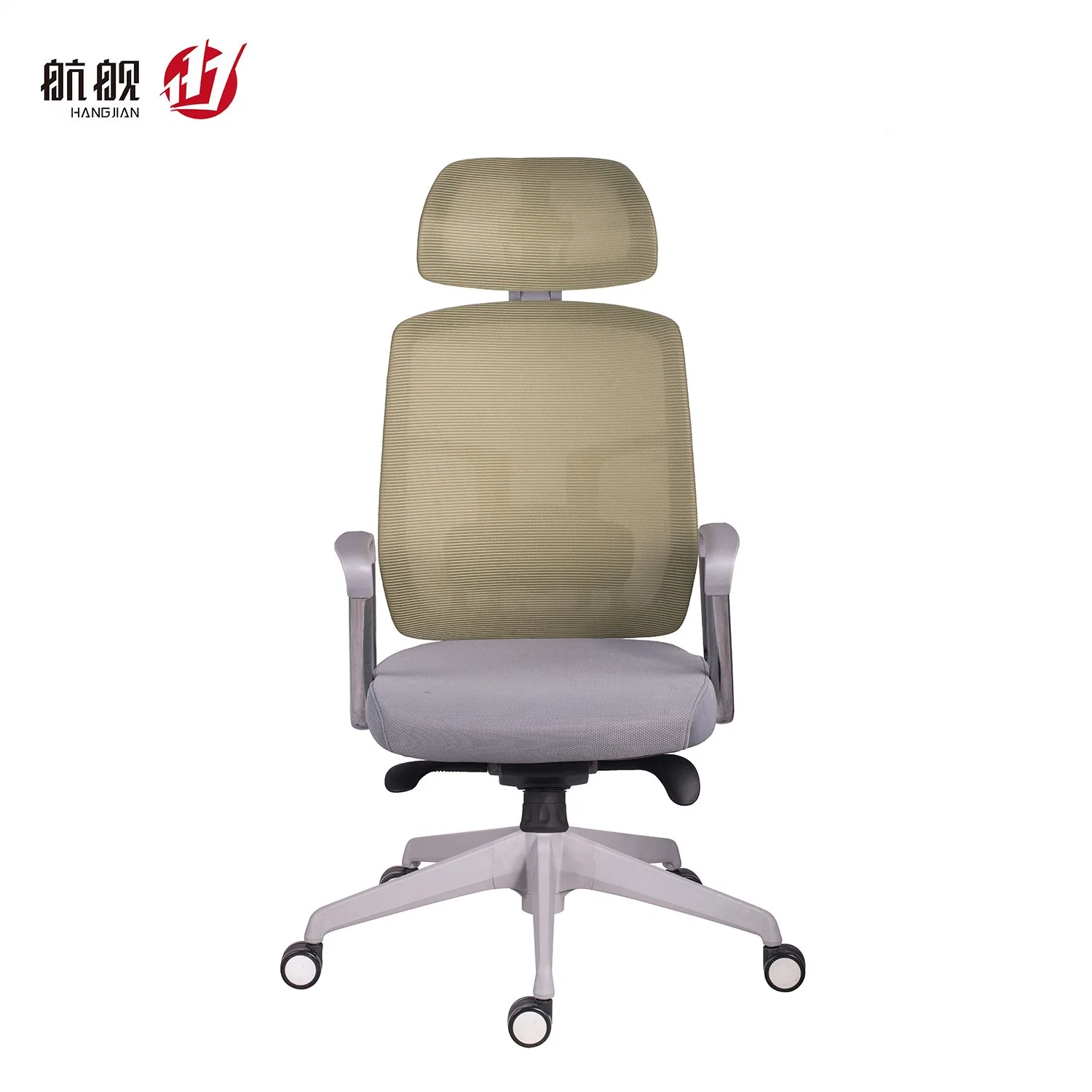 Simple Mesh Computer Fixed Plastic Armrest Ergonomic Swivel Office Chair Wholesale/Supplier