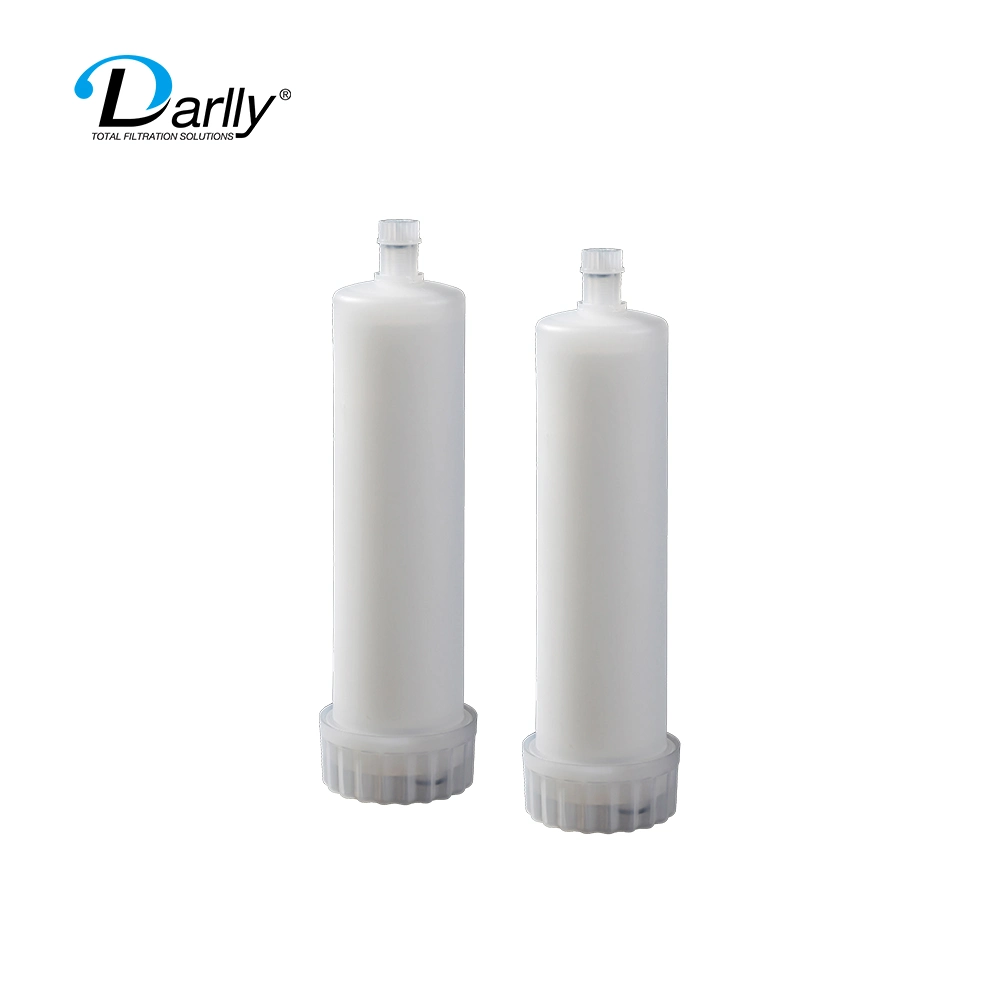 Élément filtrant de capsule PP 50 μm/75 μm/150 μm pour filtration de boue de batterie avec Connexions rapides