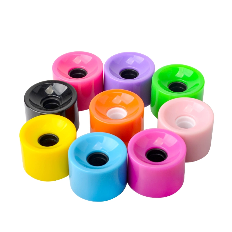 Wholesale/Supplier Custom Printed PU Slide 70mm Skateboard Longboard Wheels