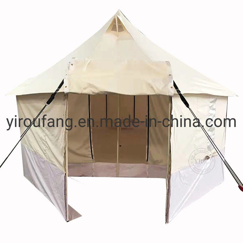 United Nations Refugee Light Weight 5 People Family 16 Sqm Work Shelter Light Weight Rainproof Disaster Relief Tents China Emergency Tent