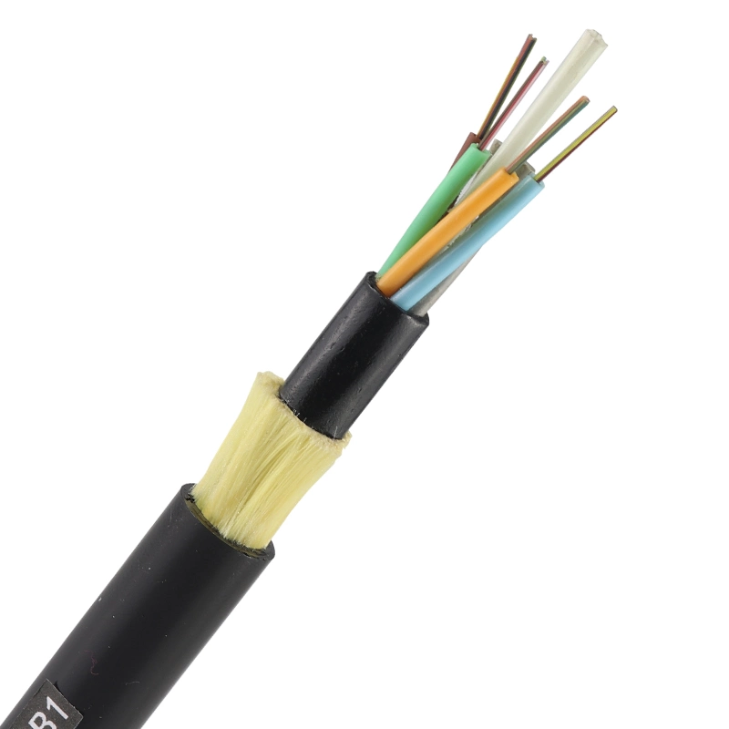 Fibra de 12 24 32 48 72 96 144 núcleos para exteriores Cable óptico