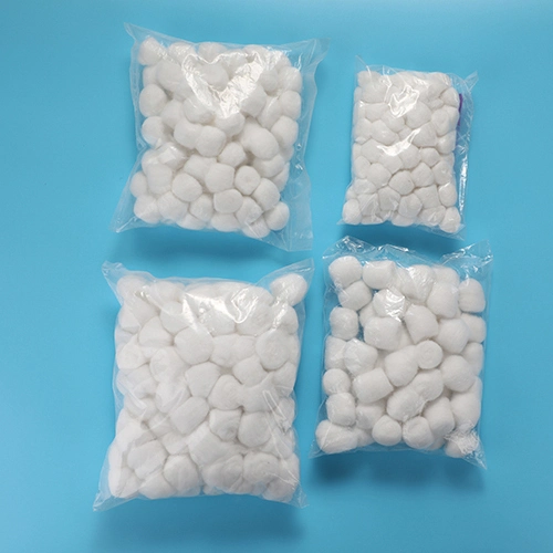 CE ISO13485 100PCS 200PCS 300PCS Medical Surgical Absorbent Cotton Balls