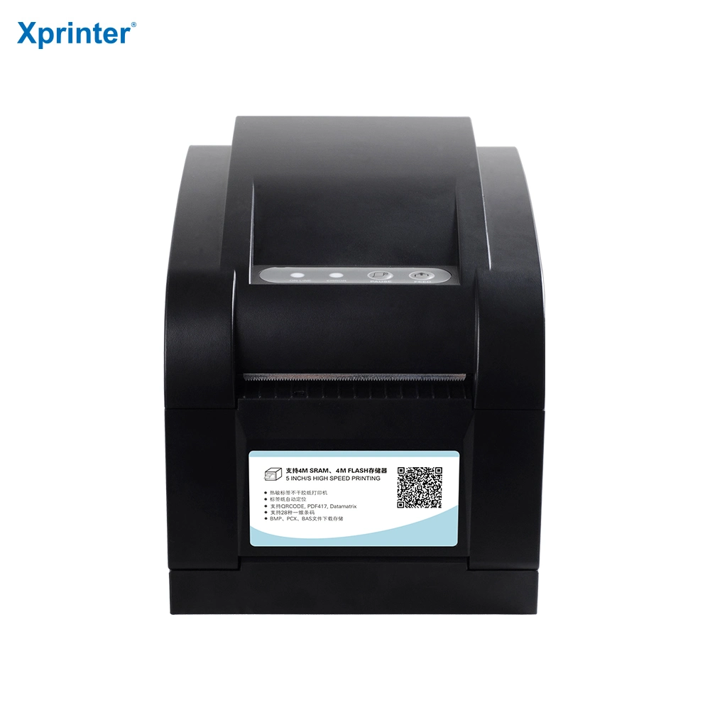 Xprinter XP-350B 80 mm Inkless Thermal Barcode Printer USB+Serial+LAN Thermal Receipt Printer