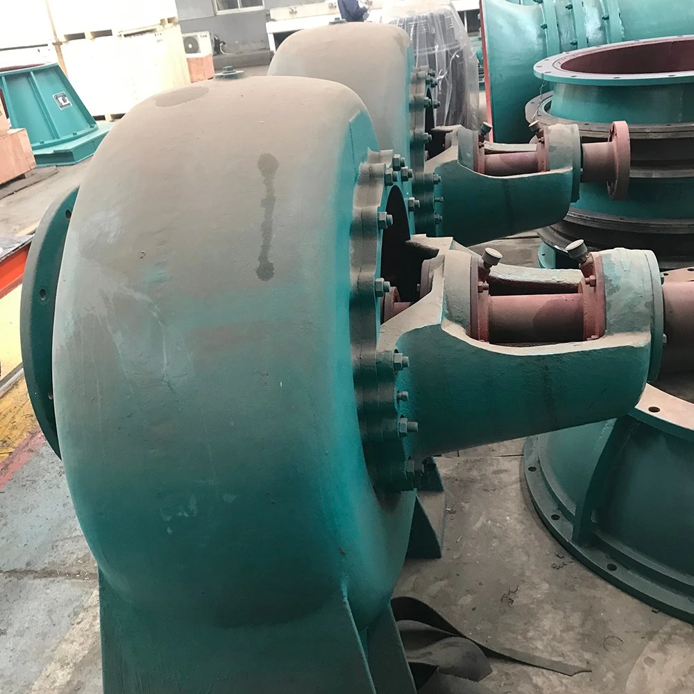 (Energy-saving) Fuel/Diesel Water Pump 4kw 150mm Outlet Dia. Low Head Horizontal Volute Mixed Flow Pump Industrial Hydraulic Pump