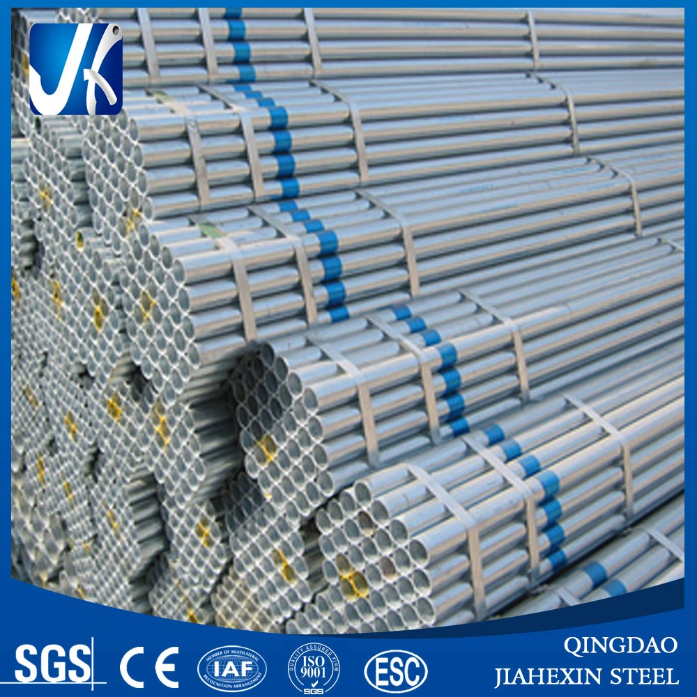 Hot Dipped Round Carbon Steel Galvanized Pipe for Greenhouse Structure