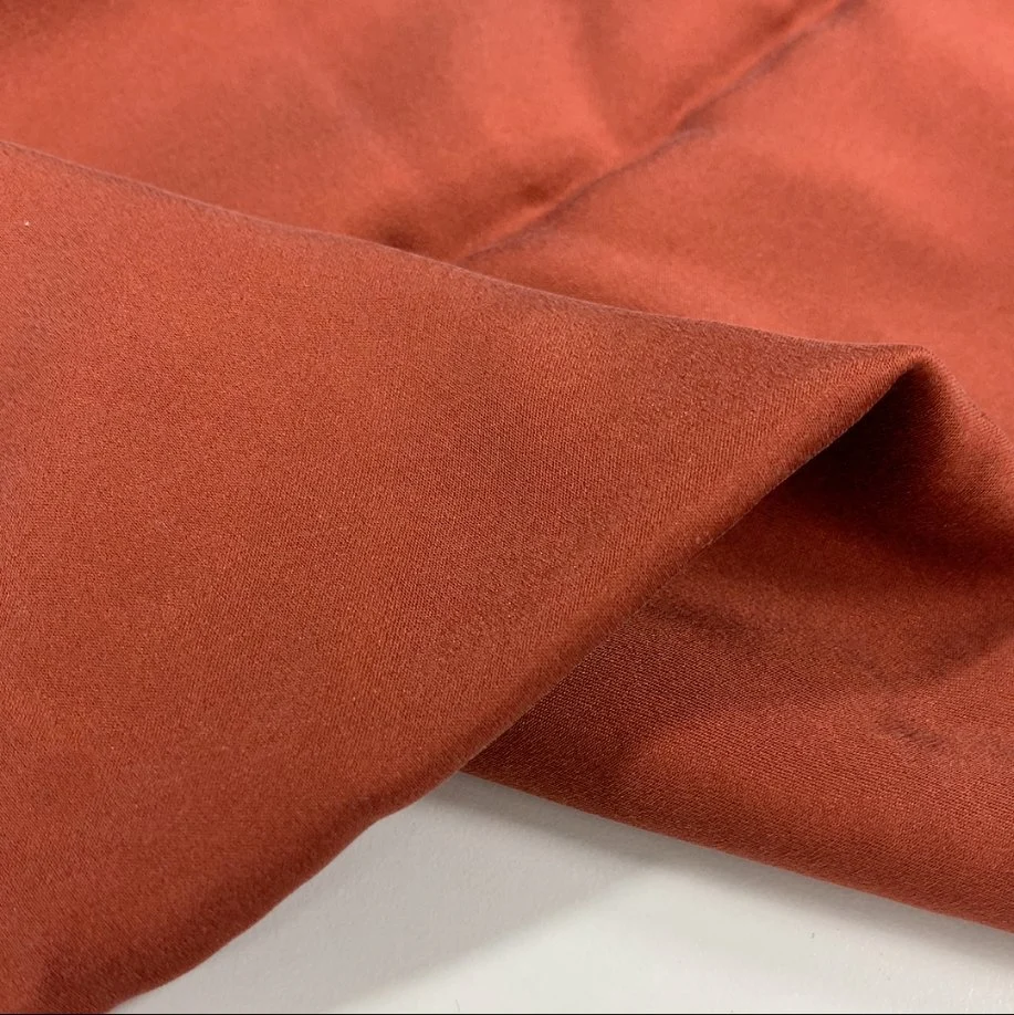 Sample Customization 12mm Silk Charmeuse Pure Silk Composition Silk Satin Fabric Silk Satin Stretch Sandwashed Pure Mulberry Silk Satin 19 M/M Satin Fabric