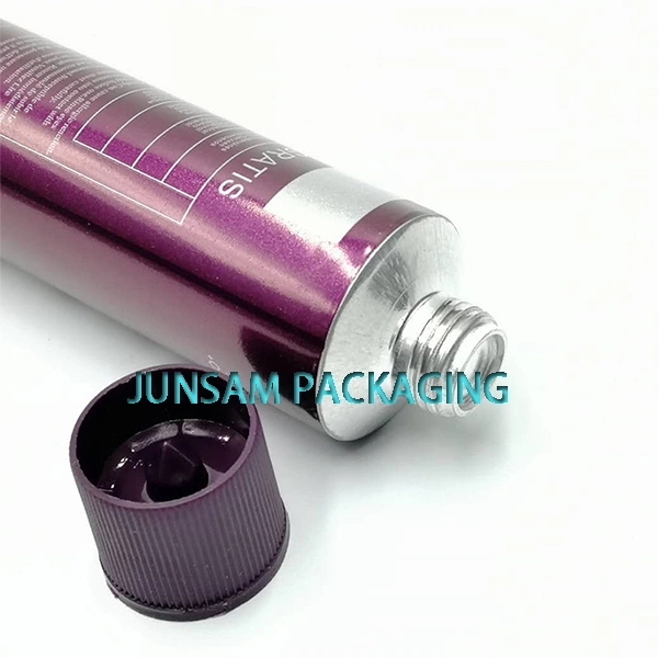 Aluminium Material Empty Tube Package Hand Lotion Cream Aluminium Collapsible Tube- Container with Free Sample