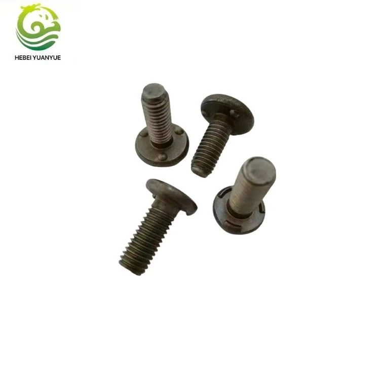 DIN 34817 Round Head Weld Bolt with Self Color