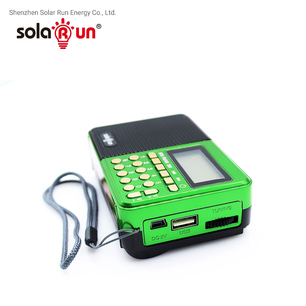 Solar Radio with FM, Am, MP3 Player, Portable and Affordable