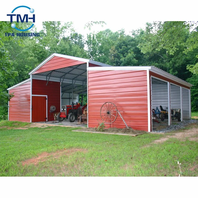 Prefabricated Design Steel Structure Frame Steel Garage for Sale