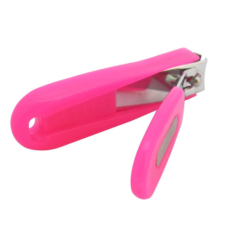 Small Cuticle Pliers with Nail Buffer Nail Clipper for Gift (608S-5)